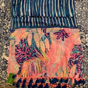 NWT Lilly Pulitzer Palm Breeze Wrap